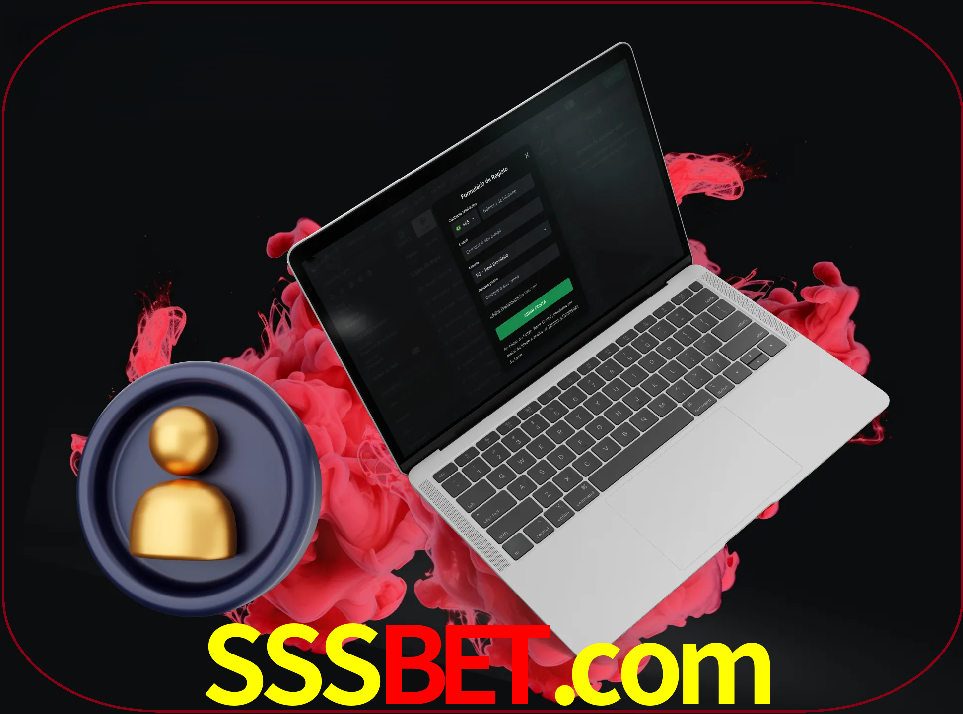 No cabeçalho do site sssbet, clique no botão que o levará a um formulário especial onde terá de introduzir as suas informações actuais.