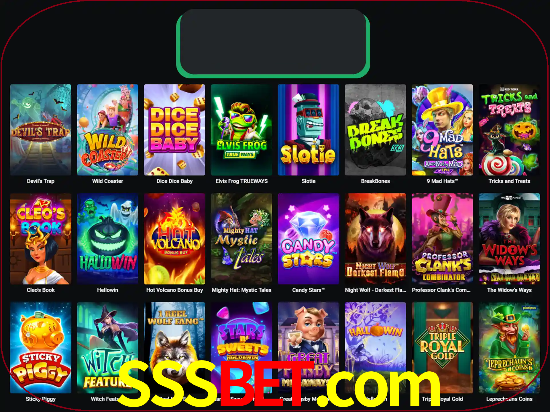 Procure por seus amados jogos de slot.