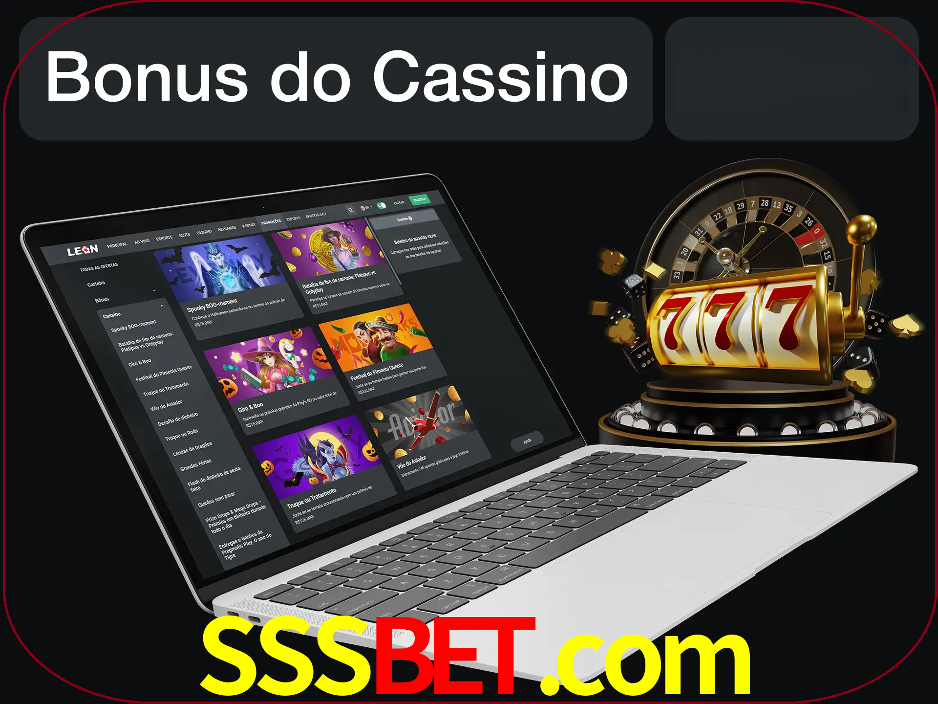 Use o bônus do cassino para começar melhor.
